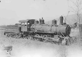 Puget Sound & Baker River Railway Steam Locomotive Number 1 at Hamilton, Washington, circa 1948.