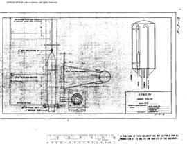 Spokane, Portland, and Seattle Railway Engineering Drawing, Sand Facilities at Vancouver, Washing...