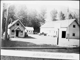 U.S. Forest Service guard station at Lester, Washington, circa 1949.