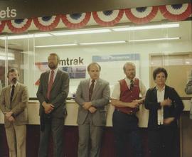 Amtrak station at Tacoma, Washington, in 1984.