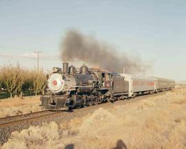 Great Western Railway Steam Locomotive Number 51 at Prosser, Washington in October 1990.