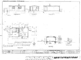 Burlington Northern Engineering Drawing, Unit Coal Train Servicing Facilities at Centralia, Illin...