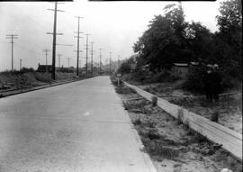 Seattle Municipal Railway Track, Seattle, Washington, 1920