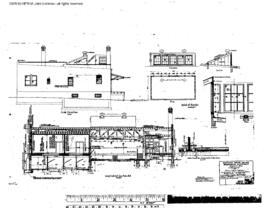 Northern Pacific Engineering Drawing, Warehouse for Ryan Fruit Company at Bozeman-Livingston, Mon...