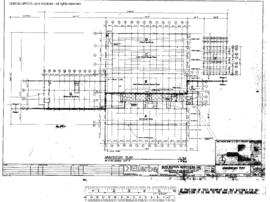 Northern Pacific Engineering Drawing, Locomotive and Car Repair Facility at Mandan, North Dakota,...
