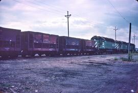 Burlington Northern Diesel Locomotives Number 6708, Number 6754 and Number 6726 at Newport, Minne...