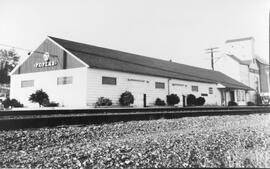 Great Northern Depot at Poplar, Montana, 1968