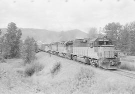 Chicago, Milwaukee, St. Paul & Pacific Railroad Company diesel locomotive number 2043 at St. ...