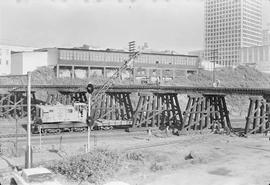 Burlington Northern bridge at Tacoma, Washington, in 1970.