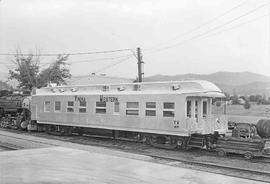 Yreka Western Railroad Passenger Car Number 409 at Yreka, California in August, 1977.