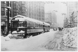 Seattle & Rainier Valley Railway Car 110 in Seattle, Washington, 1916