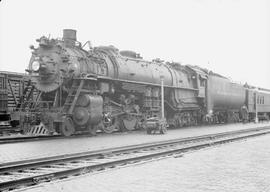 Northern Pacific steam locomotive 2650, circa 1946.