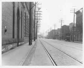 Seattle Municipal Railway Track, Seattle, Washington, 1921