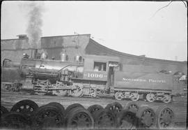 Northern Pacific steam locomotive 1096 at Tacoma, Washington, in 1934.