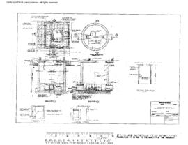 Burlington Northern Engineering Drawing, Unnamed Structure (Standard Plan), undated