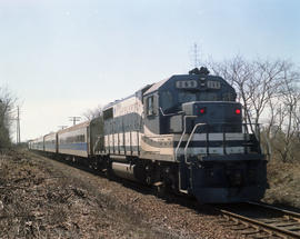 Long Island Rail Road diesel locomotive 269 in June 1988.