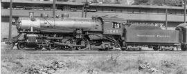 Northern Pacific steam locomotive number 2265 at Argo, Washington, 9670.