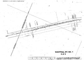 Plat Map of Northern Pacific Facilities at Westfall, Montana, 1926