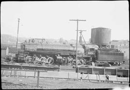 Northern Pacific steam locomotive 4024 at Tacoma, Washington, in 1934.