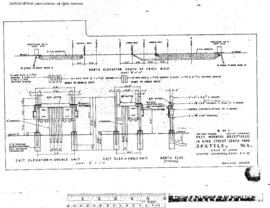 Great Northern Engineering Drawing, Amfleet Support Facilities at King Street Coach Yard at Seatt...