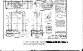 Northern Pacific Engineering Drawing: New Pier 5, Bridge 3 - Snake River, East of Ainsworth Junct...