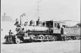 Bellingham Bay & British Columbia Steam Locomotive Number 5, circa 1910.