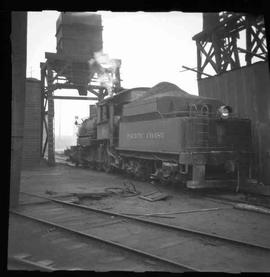 Pacific Coast Railroad steam locomotive number 16 at Seattle, Washington in 1951.