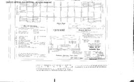 Great Northern Engineering Drawing: Trainmen's Walk, Bridge 361 - Stemilt Creek, West of Malaga, ...