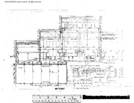 Spokane, Portland, and Seattle Railway Engineering Drawing, Diesel Shop at Vancouver, Washington,...