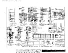 Northern Pacific Engineering Drawing, Building for Lemhi Telephone Company at Salmon, Idaho, 1967