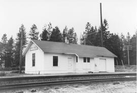 Great Northern Depot at Naples, Idaho, 1968