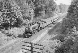 Northern Pacific passenger train number 416 at Tacoma, Washington, in 1953.