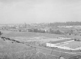 Northern Pacific shops at South Tacoma, Washington, circa 1942.