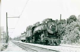 Great Northern Railway steam locomotive 2501 at Black River, Washington, undated.