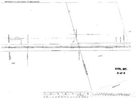 Plat Map of Northern Pacific Facilities at Cyr, Montana, 1927