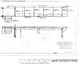 Great Northern Engineering Drawing, Power Plant at East Glacier Park, Montana, undated