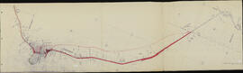 Spokane, Coeur d'Alene and Palouse Railroad Plat Map: Palouse, Washington.  Milepost 75-81, undated