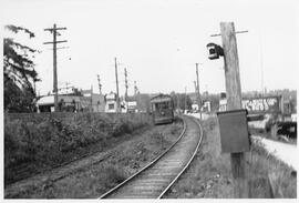 Seattle & Rainier Valley Railway Car 100 in Seattle, Washington, 1936