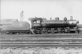 Northern Pacific steam locomotive 2109 at Auburn, Washington, circa 1925.