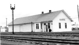 Great Northern Depot at Stanford, Montana, undated