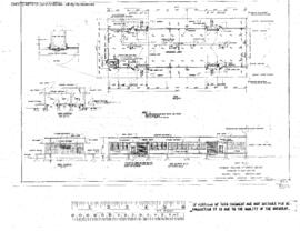 Spokane, Portland, and Seattle Railway Engineering Drawing, Store Building at Vancouver, Washingt...
