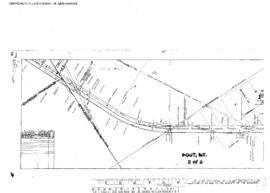 Plat Map of Northern Pacific Facilities at Post, Montana, 1914