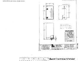 Burlington Northern Engineering Drawing, Wastewater Treatment Facility at Vancouver, Washington, ...