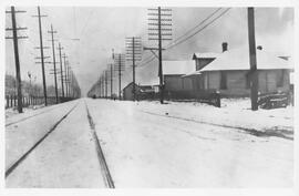 Seattle Municipal Railway Track, Seattle, Washington, 1916