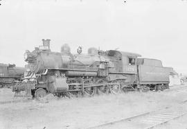 Northern Pacific steam locomotive 1274 at South Tacoma, Washington, in 1955.