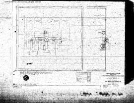 Northern Pacific Engineering Drawing, Boiler House at Parkwater, Washington, 1912
