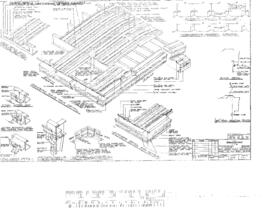 Great Northern Engineering Drawing, Car Shop at Interbay, Washington, 1968