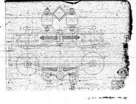Great Northern Engineering Drawing, Engine House at South Klamath, Oregon, 1928