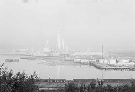 St. Regis paper mill in Tacoma, Washington, in 1974.