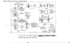 Northern Pacific Engineering Drawing: Shoes/Inspection Walk, Bridge 73 - Clark Fork River, West o...